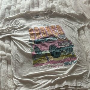 Ford Bronco Vintage Graphic Tee - Cream